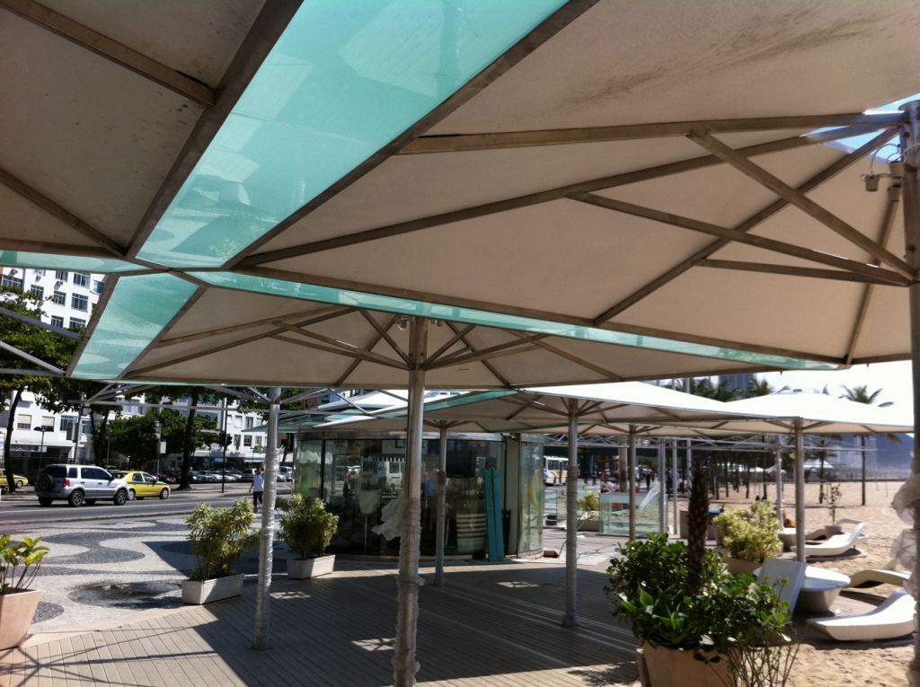 Quiosques Orla Rio Copacabana RJ Ecoplace